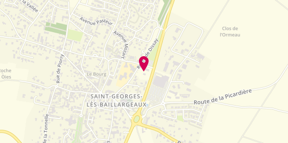 Plan de Carrosserie Express, 12 Bis Route de Dissay, 86130 Saint-Georges-lès-Baillargeaux