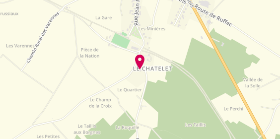 Plan de CHARLUET Nicolas, La Bergeliere, 36300 Pouligny-Saint-Pierre