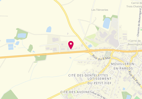 Plan de Garage SG Auto / Camping Car - Motrio, 1 Rue Nationale, 85390 Mouilleron-Saint-Germain