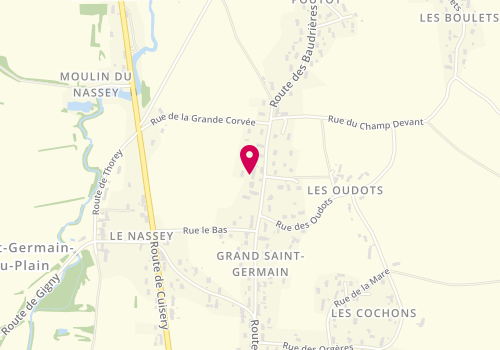 Plan de Garage Schmidt, 48 Route de Baudrieres, 71370 Saint-Germain-du-Plain