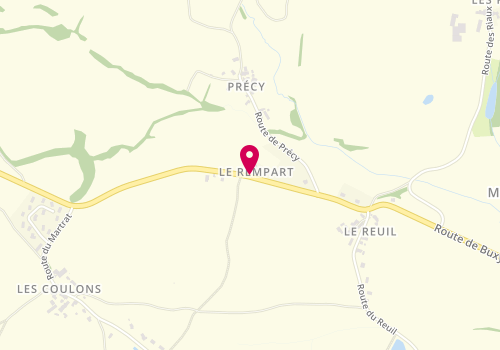 Plan de D.R.M, 2763 Route Buxy, 71390 Marcilly-lès-Buxy