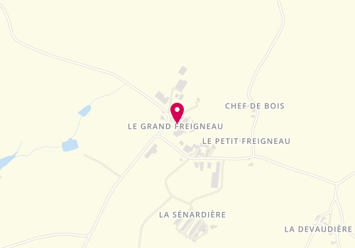 Plan de LENCH Paul, Le Grand Fraigneau, 85700 Menomblet