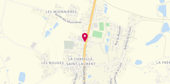 Plan de Auto Primo, 23 Route de Bressuire, 79430 La Chapelle-Saint-Laurent