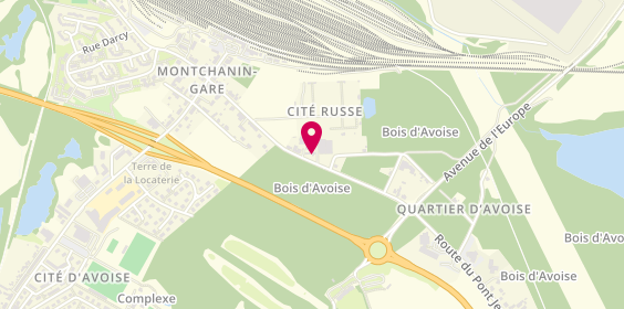 Plan de Central'Auto 71, 17 Rue du Pont Jeanne Rose, 71210 Montchanin