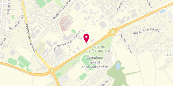 Plan de Garage Rollinat, 25 Rue Robert Mallet-Stevens, 36000 Châteauroux