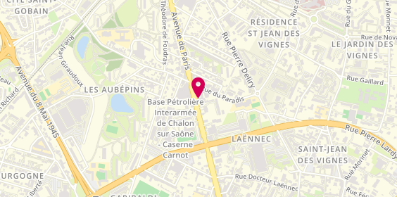 Plan de Carglass, 96 avenue de Paris, 71100 Chalon-sur-Saône