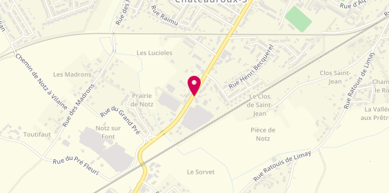 Plan de Garage Viez, 175 Avenue Argenton, 36000 Châteauroux
