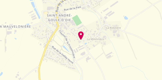Plan de Auto Fit, 14 Bis Rue de la Madone, 85250 Saint-André-Goule-d'Oie