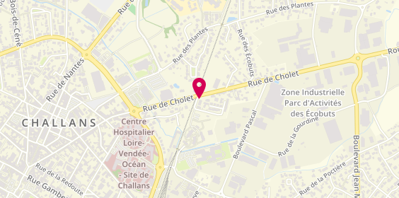 Plan de Nexus Auto, 30 Rue de Cholet, 85300 Challans
