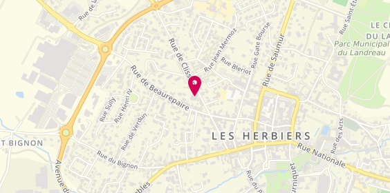 Plan de Proximeca, 35 Rue de Clisson, 85500 Les Herbiers