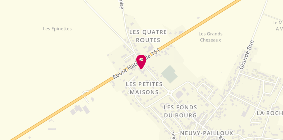 Plan de Garage Premier, 33 Rue Pasteur, 36100 Neuvy-Pailloux
