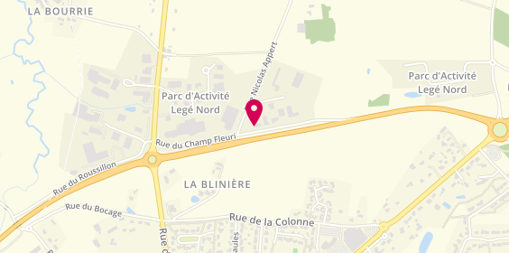 Plan de Envie Automobiles, 1 Rue de la Charrie, 44650 Legé