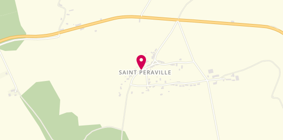 Plan de Chris Racing Services, Lieu-Dit Saint Peraville, 58270 Saint-Jean-aux-Amognes