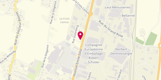 Plan de AD Garage Expert BMSO, Rue Denis Papin Zone Artisanale, 79100 Sainte-Verge