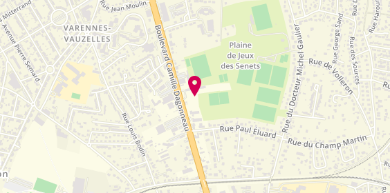 Plan de Garage des Senets, 28 Boulevard Camille Dagonneau, 58640 Varennes-Vauzelles