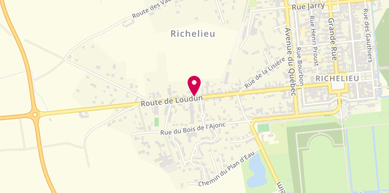Plan de Auto Primo, 41 Bis Route de Loudun, 37120 Richelieu