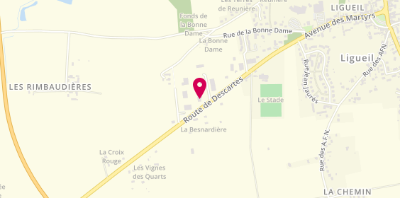 Plan de Carrosserie MAUDUIT Stéphane - C.M.S, 29 Route de Descartes, 37240 Ligueil