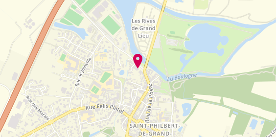 Plan de Garage Antoine Guillet, 4 Rue du Port, 44310 Saint-Philbert-de-Grand-Lieu