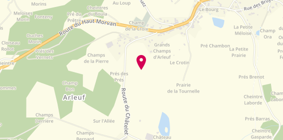 Plan de Garage d'Arleuf, Route d'Autun, 58430 Arleuf