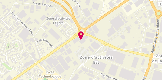Plan de Bioflex E85, Rond-Point de Paris, 49300 Cholet