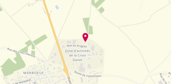 Plan de Proximeca, zone artisanale danet
16 Rue de l'Avenir, 44140 Geneston