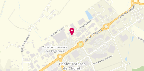 Plan de Feu Vert, Centre Commercial Carrefour
9 Rue du Layon, 49300 Cholet