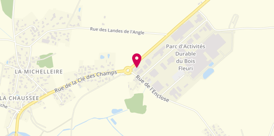 Plan de Fpg Automobiles, 1 Rue de l'Enclose, 44118 La Chevrolière