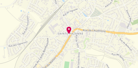 Plan de Garage AD Expert, 1 Bis Rue des Fresnes Zone Artisanale Beau Soleil, 44680 Sainte-Pazanne