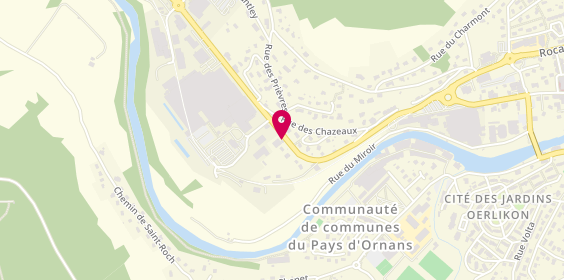 Plan de Point S - Ornans (Garage Chillaron du Plateau), 21 avenue Marechal Lattre de Tassigny, 25290 Ornans