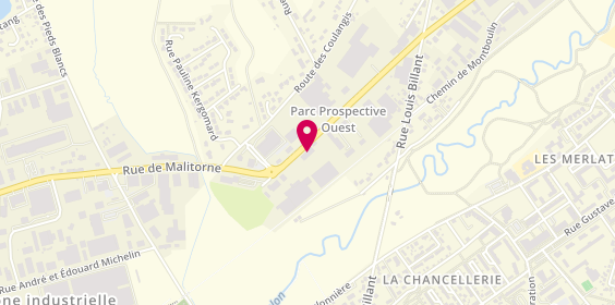 Plan de Vineuil Automobiles à Bourges, 103 avenue de la Prospective, 18000 Bourges
