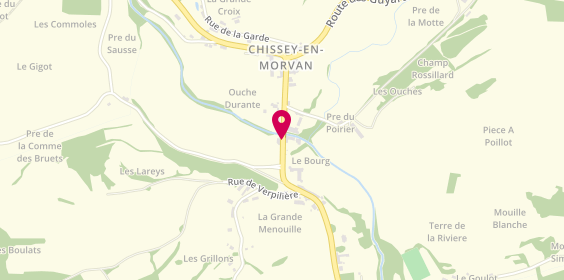 Plan de BACHELET Sylvain, Le Bourg, 71540 Chissey-en-Morvan
