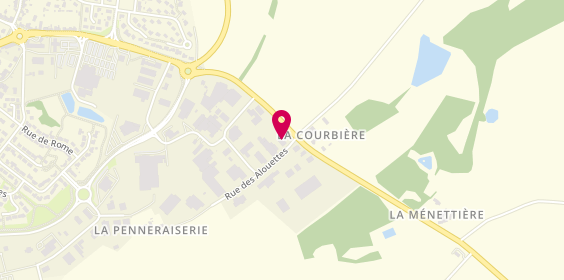 Plan de A Point C, 4 Rue des Alouettes Zone Industrielle De, 49450 Sèvremoine