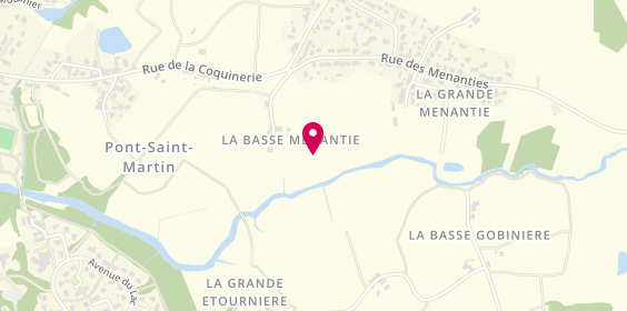 Plan de M. Auto Sude Loire, 12 Rue de L&#039;Artisanat Zone de la Nivardi&Egrave;Re, 44860 Pont-Saint-Martin
