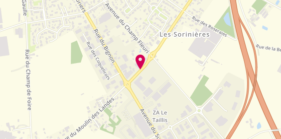 Plan de Profil Plus Les Sorinieres, 4 Rue du Moulin des Landes, 44840 Les Sorinières