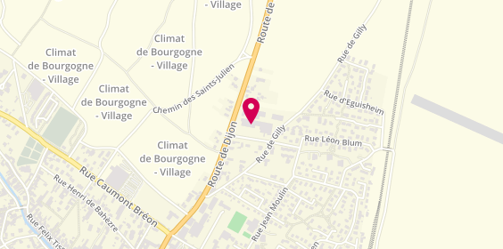 Plan de Garage Aubin, 28 Route de Dijon, 21700 Nuits-Saint-Georges