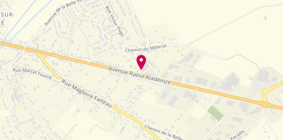 Plan de Lega Mapping, 171 avenue Raoul Aladenize, 18500 Mehun-sur-Yèvre