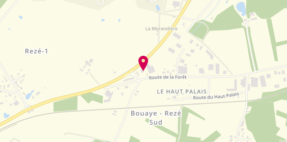Plan de Garage Auto CLAVIER, Zone Industrielle 
La Forêt, 44830 Bouaye