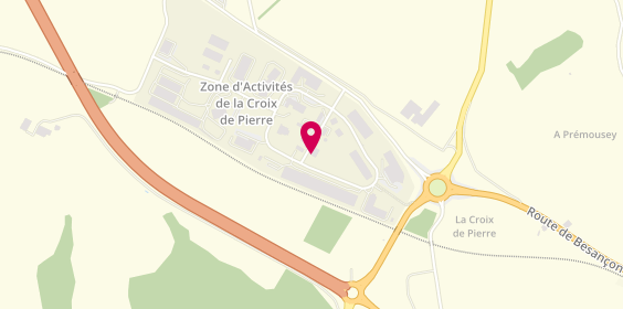 Plan de Garage Béliard, Zone Artisanale la Croix de Pierre, 25580 Étalans