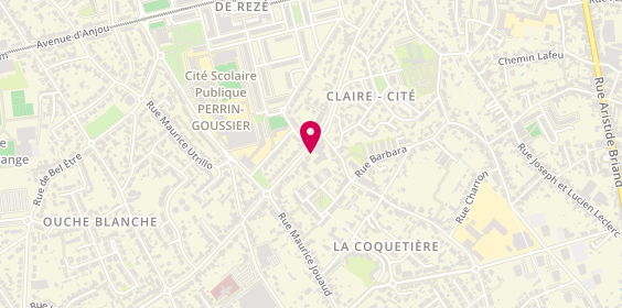 Plan de Cibema, 9 Rue Victor Fortun, 44400 Rezé