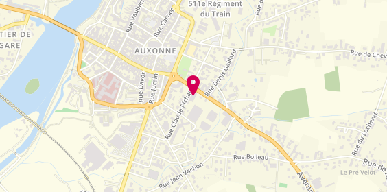 Plan de Agence Garage de l'Aiglon, Rue du Colonel Redoutey, 21130 Auxonne
