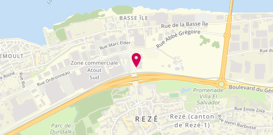 Plan de Renault REZE - Garage Fotocars, Zone Atout Sud
16 avenue du Maréchal de Lattre de Tassigny, 44400 Rezé