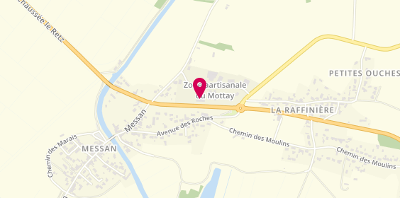 Plan de Profil Plus Rouans, Zone Artisanale du Mottay, 44640 Rouans