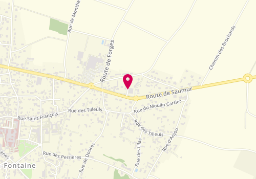 Plan de Citroen, 57 Route de Saumur, 49700 Doué-la-Fontaine