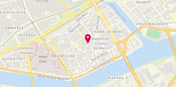 Plan de Garage Laënnec, Quai Champ de Mars
14 Rue Laënnec, 44000 Nantes