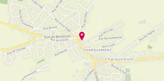 Plan de Garage Central, 5 Grande Rue, 25140 Charquemont