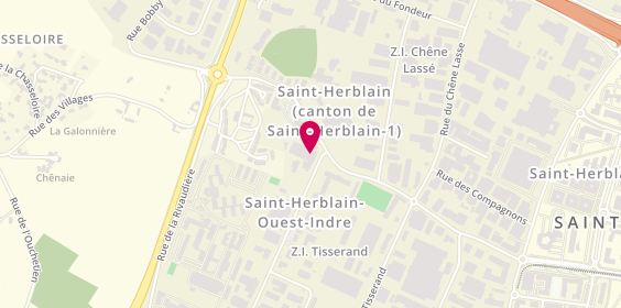 Plan de Profil+, 7 Rue de la Johardière, 44800 Saint-Herblain