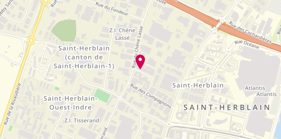Plan de APF Rouxel, 9 impasse du Forgeron, 44800 Saint-Herblain