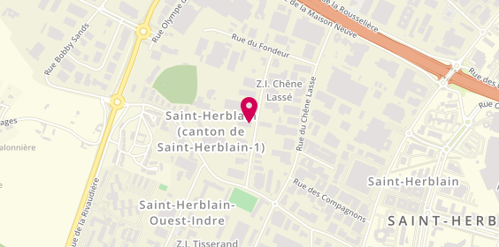 Plan de Auto Design 44, 32 Rue de la Dutee, 44800 Saint-Herblain