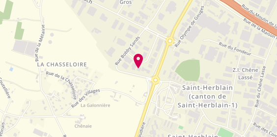Plan de Centrale du Pneu, Rue Julian Grimau 4, 44800 Saint-Herblain