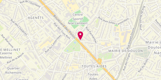 Plan de TATAYEV Moussa, 1 Rue Charles Bataille, 44300 Nantes